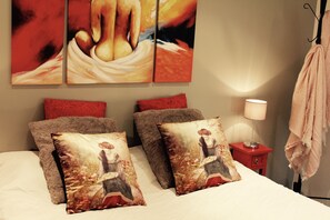 舒适公寓, 1 间卧室 (A) | 1 多间卧室、遮光窗帘、熨斗/熨衣板、免费婴儿床