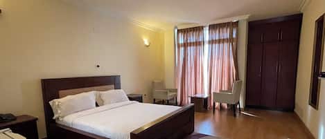 Economy Double Room, City View | Premium bedding, free WiFi, bed sheets