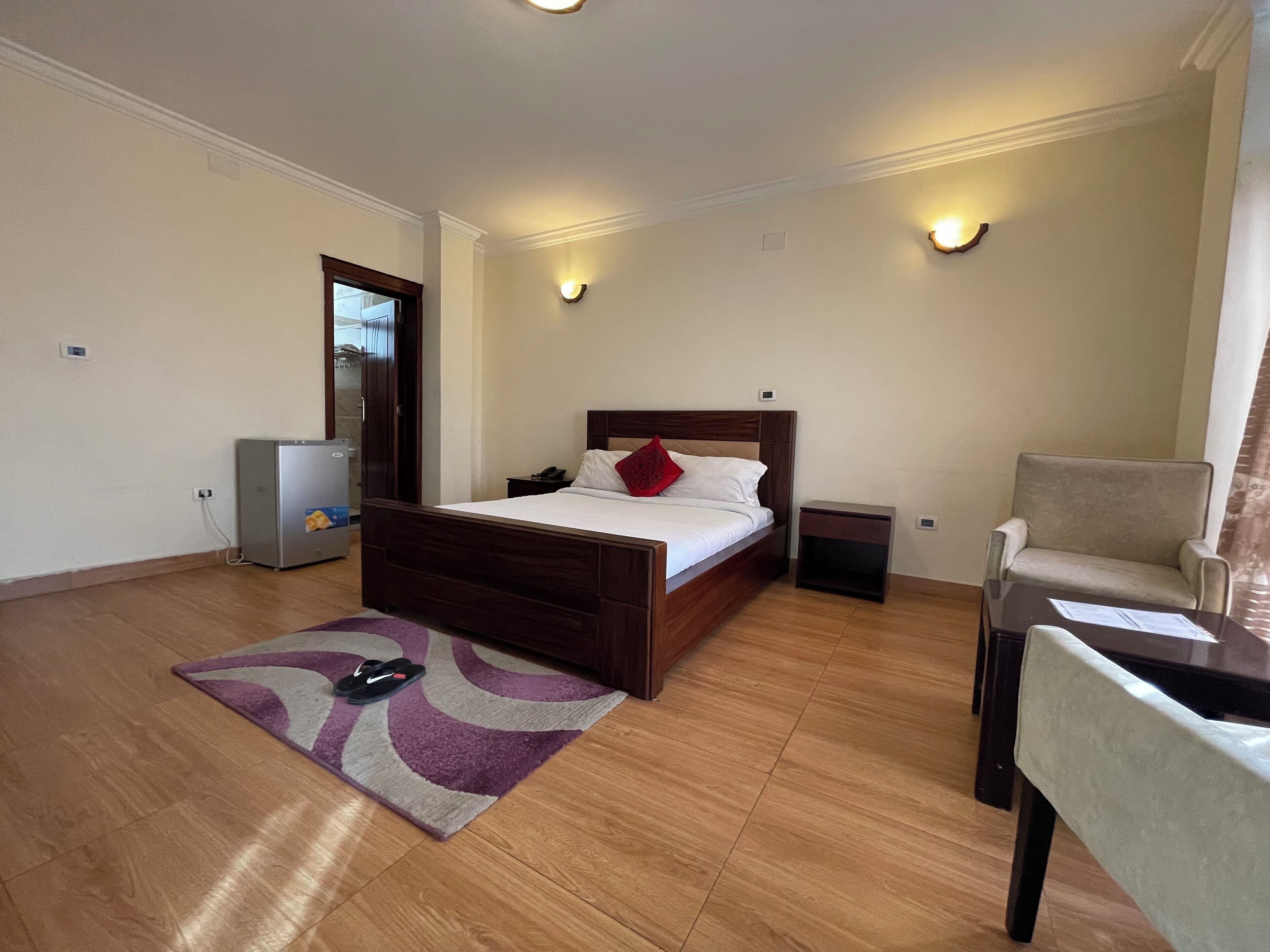 Ropa de cama de alta calidad, wifi gratis y ropa de cama 