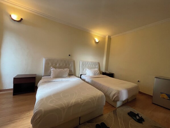 Economy Double Room, City View | Premium bedding, free WiFi, bed sheets