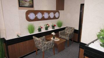 Sitzecke in der Lobby