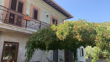 Facciata della struttura