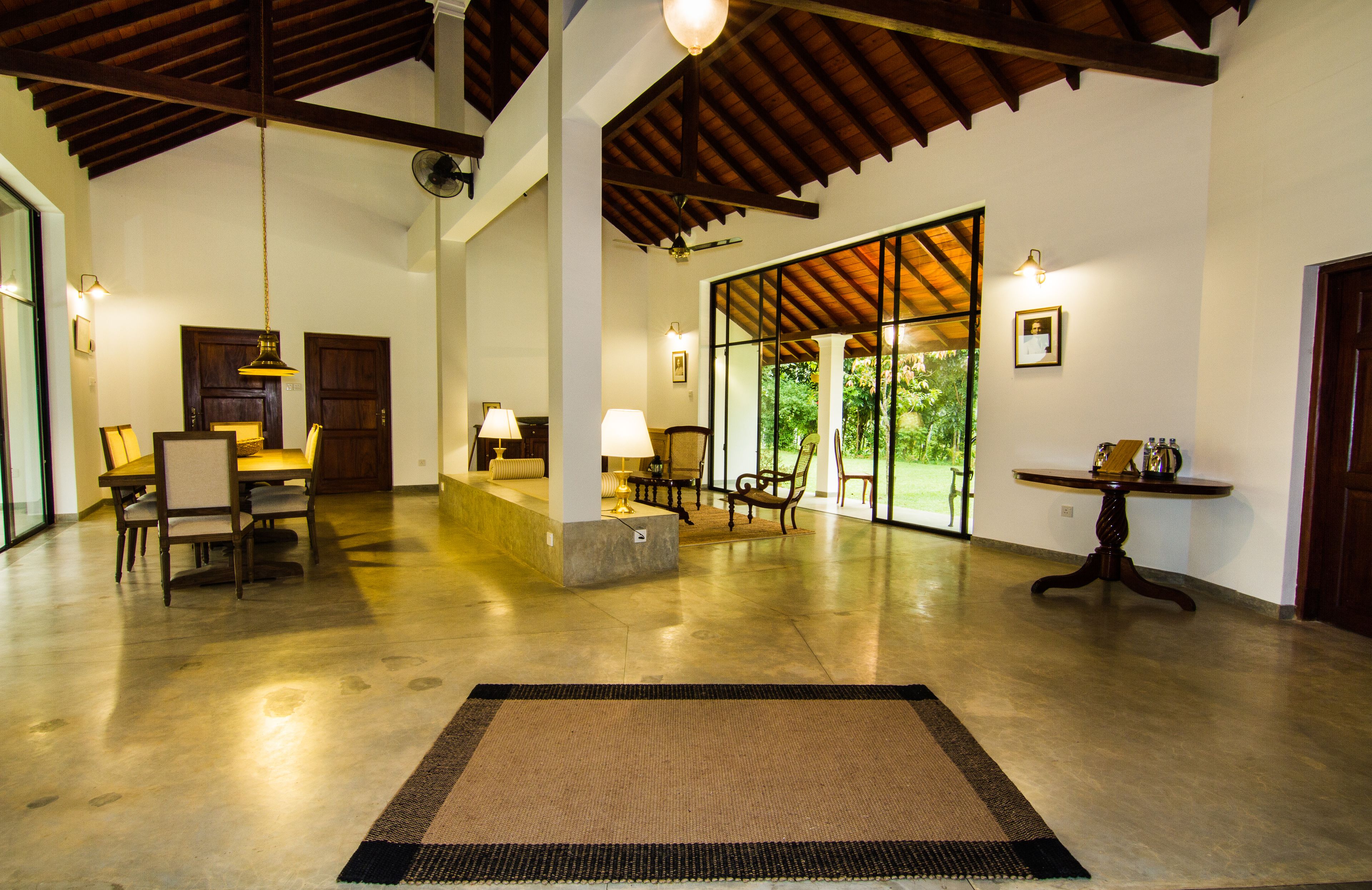 Deluxe Villa, 4 Bedrooms, Private Pool, Garden Area | Living room | Flat-screen TV, pay movies