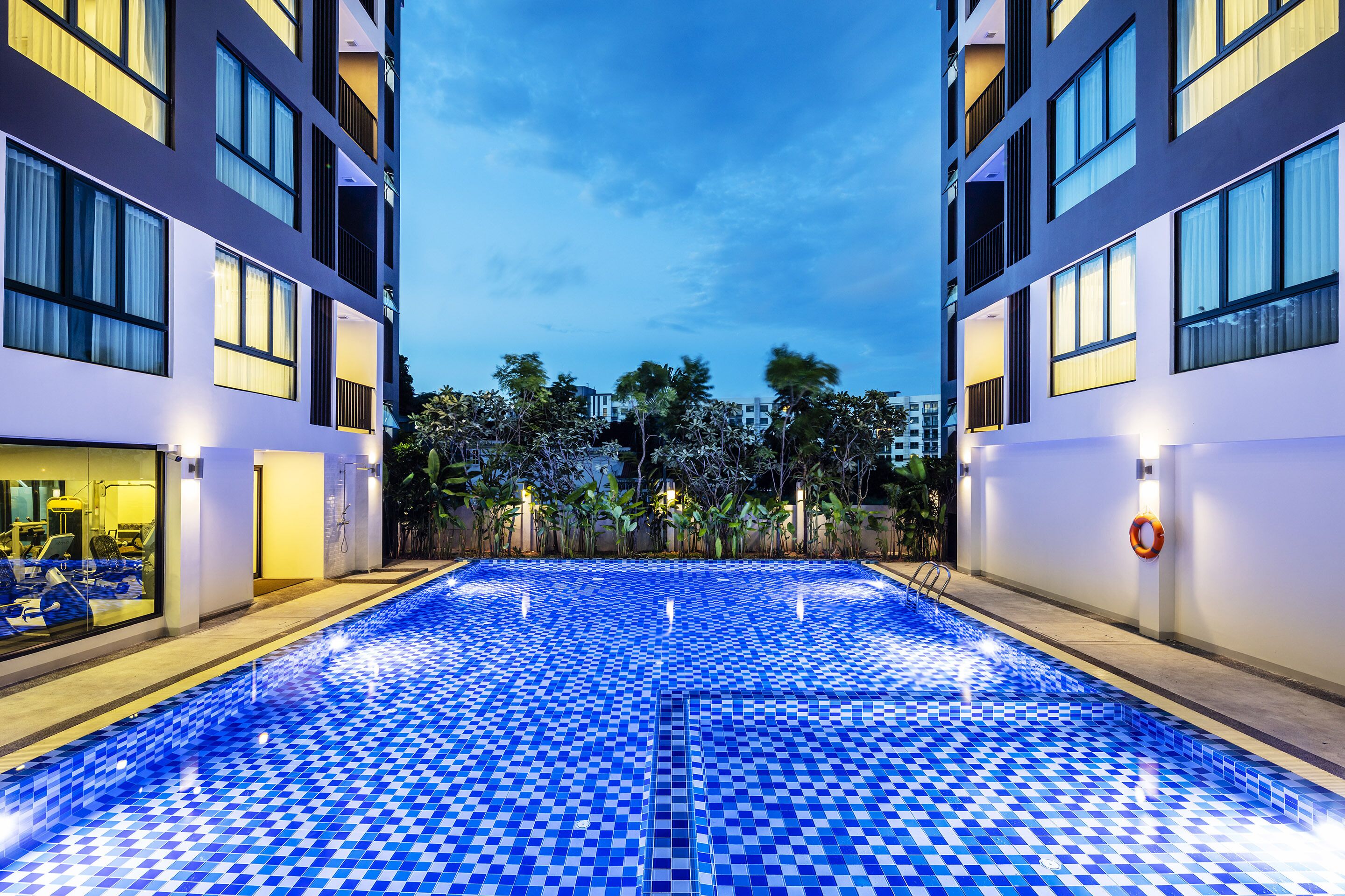 วิวจากห้องพัก