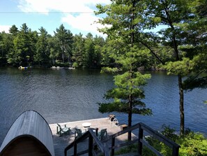 View from property - Gorgeous Private Island Cottage (Gravenhurst)