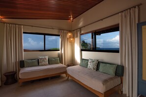 Elite Apartment, Private Bathroom, Sea View | Living room | 32-inch LED TV with cable channels, TV