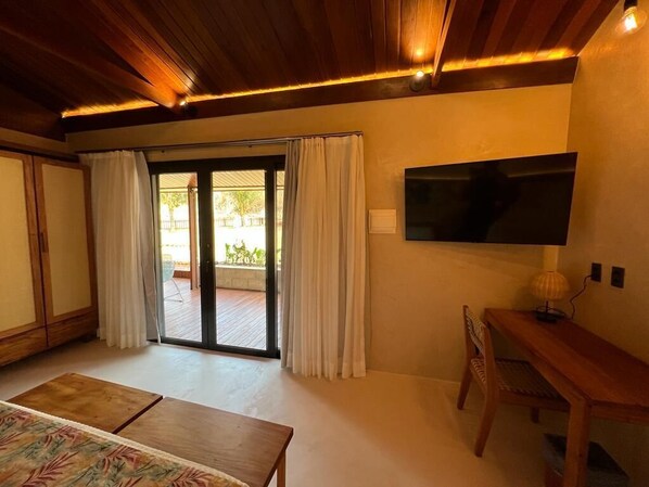 Comfort Quadruple Room, Private Bathroom (Capela São Pedro) | Blackout drapes, free WiFi, bed sheets