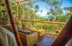 Luxury Tent, 1 King Bed | Balcony view - Salvaje Glamping (Envigado)