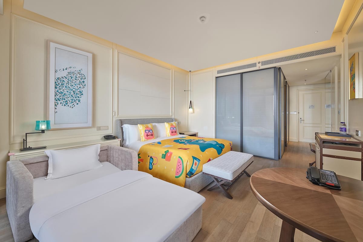 ห้องพัก, เตียงคิงไซส์ 1 เตียง, วิวทะเล | เครื่องนอนระดับพรีเมียม, ผ้านวมขนเป็ด, มินิบาร์, ตู้นิรภัยในห้องพัก