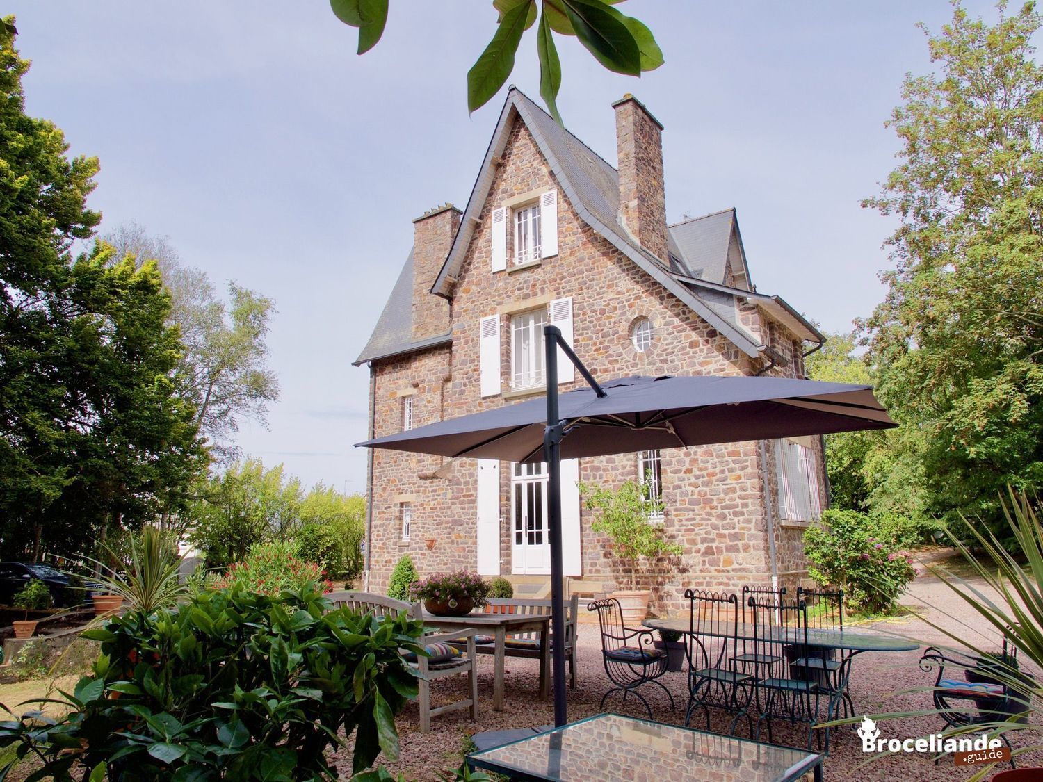 Façade de l’hébergement