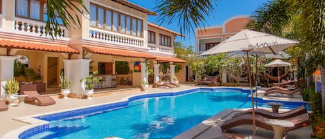 Façade de lâhĂ©bergement