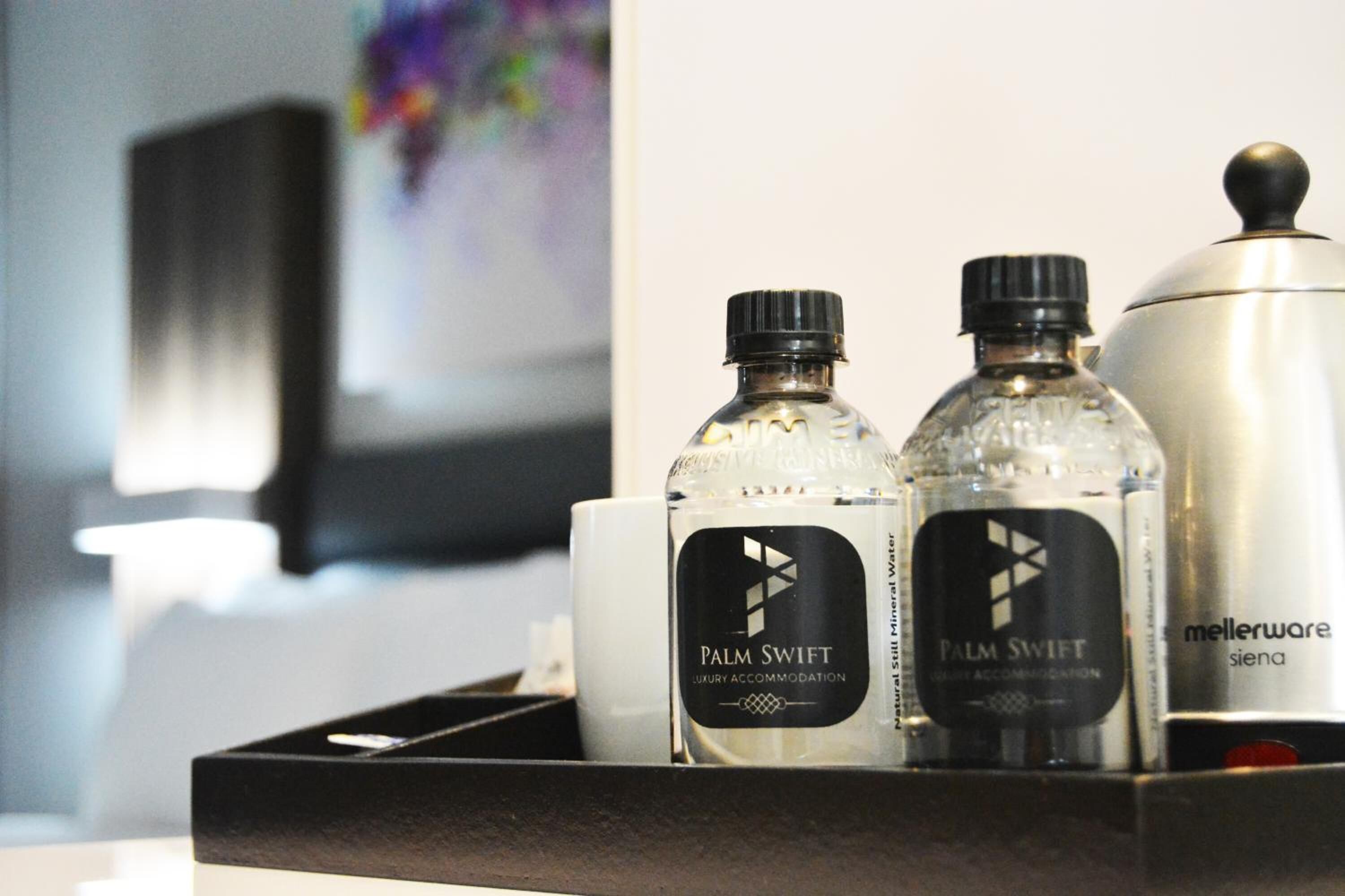 shower, free toiletries, towels