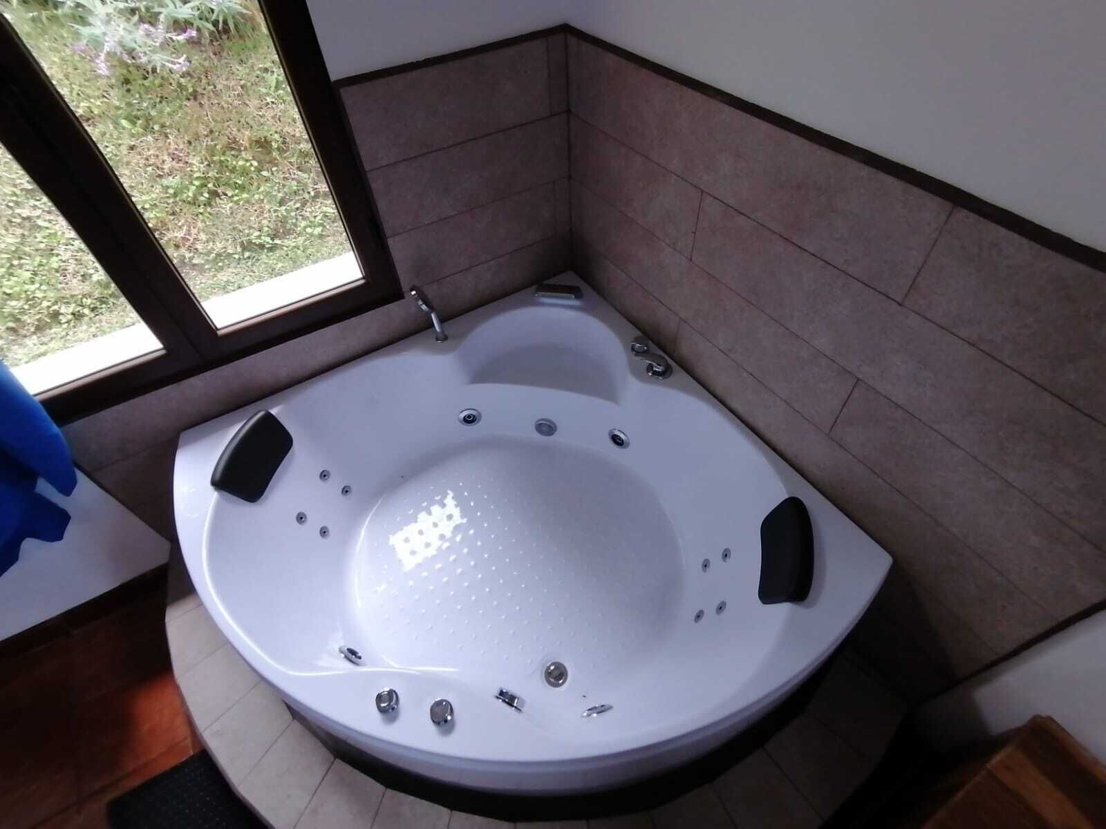 private spa tub