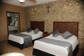 Superior Room, 2 Double Beds | Desk, iron/ironing board, free WiFi, bed sheets - Hotel Posada Santa Fe Sabinas (Sabinas)