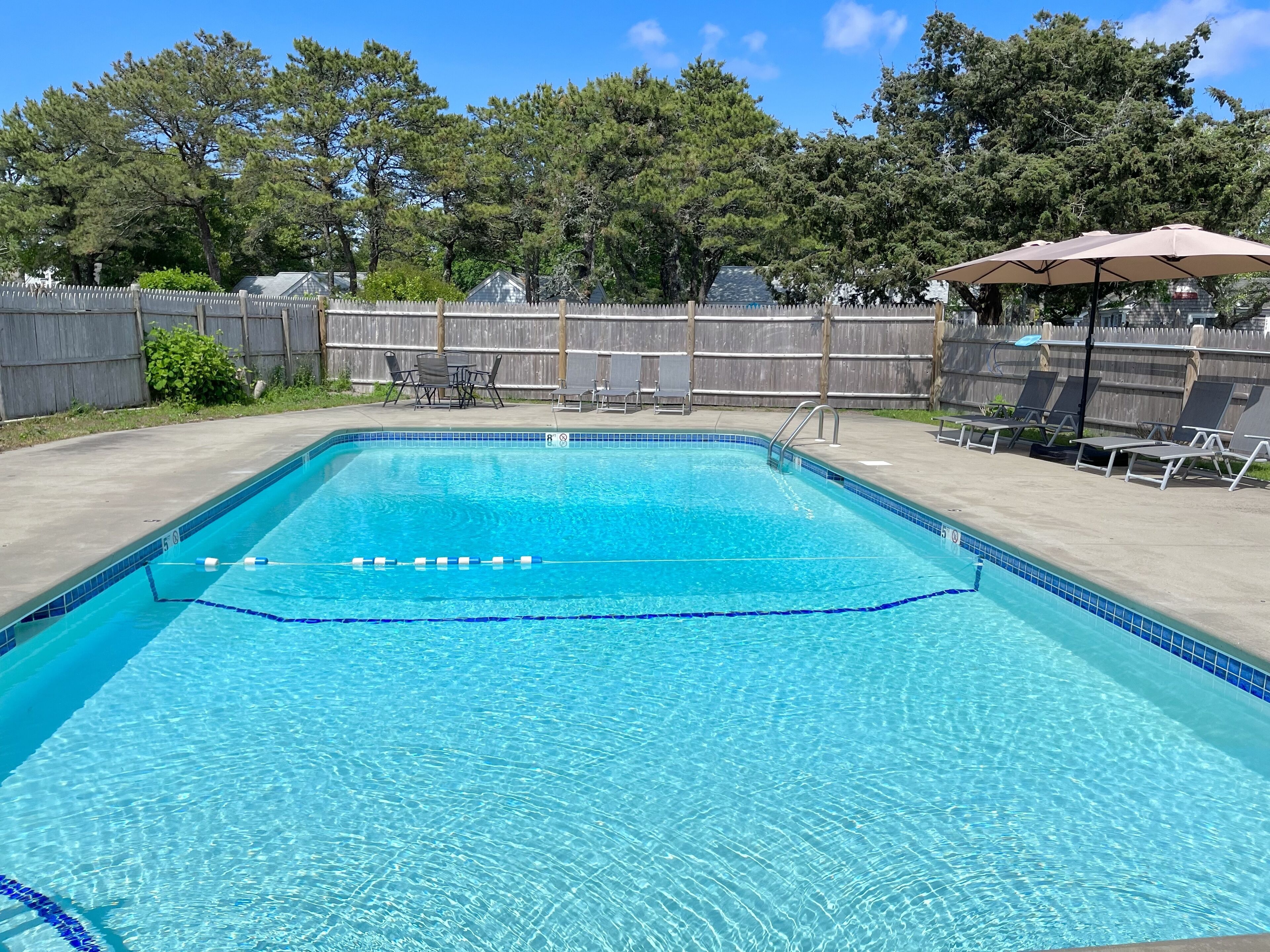 Seasonal outdoor pool