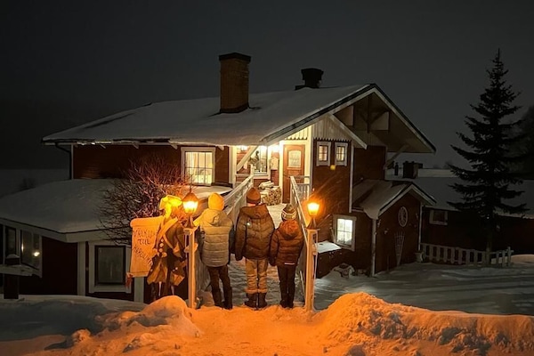 Overnatningsstedets facade