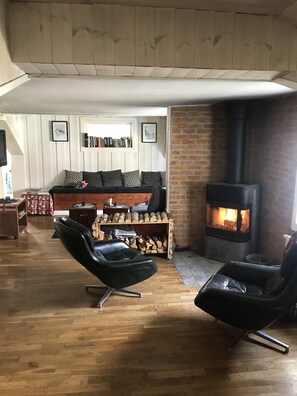 Sala de estar en el lobby