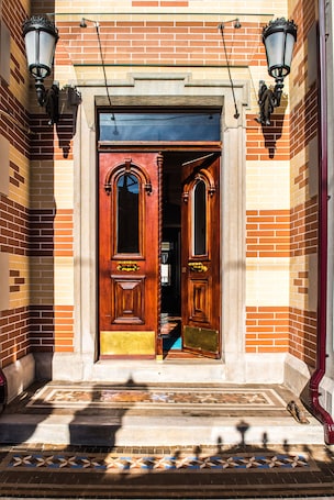 Entrada de la propiedad. Vila Vitorino