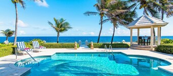 On The Rocks: Gated Beach Estate w/ Pool & Protected White Sandy Beach Nearby