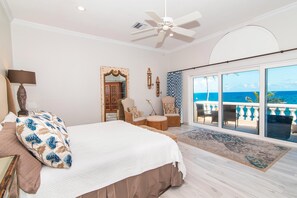 7 bedrooms, in-room safe, desk, WiFi - On The Rocks: Gated Beach Estate w/ Pool & Protected White Sandy Beach Nearby (Savannah)