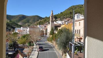 Dobbeltrom, fjellutsikt | Balkong