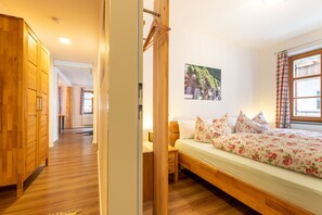 2 bedrooms, in-room safe, travel crib, WiFi