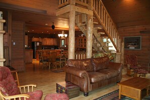 TV, fireplace, DVD player, stereo