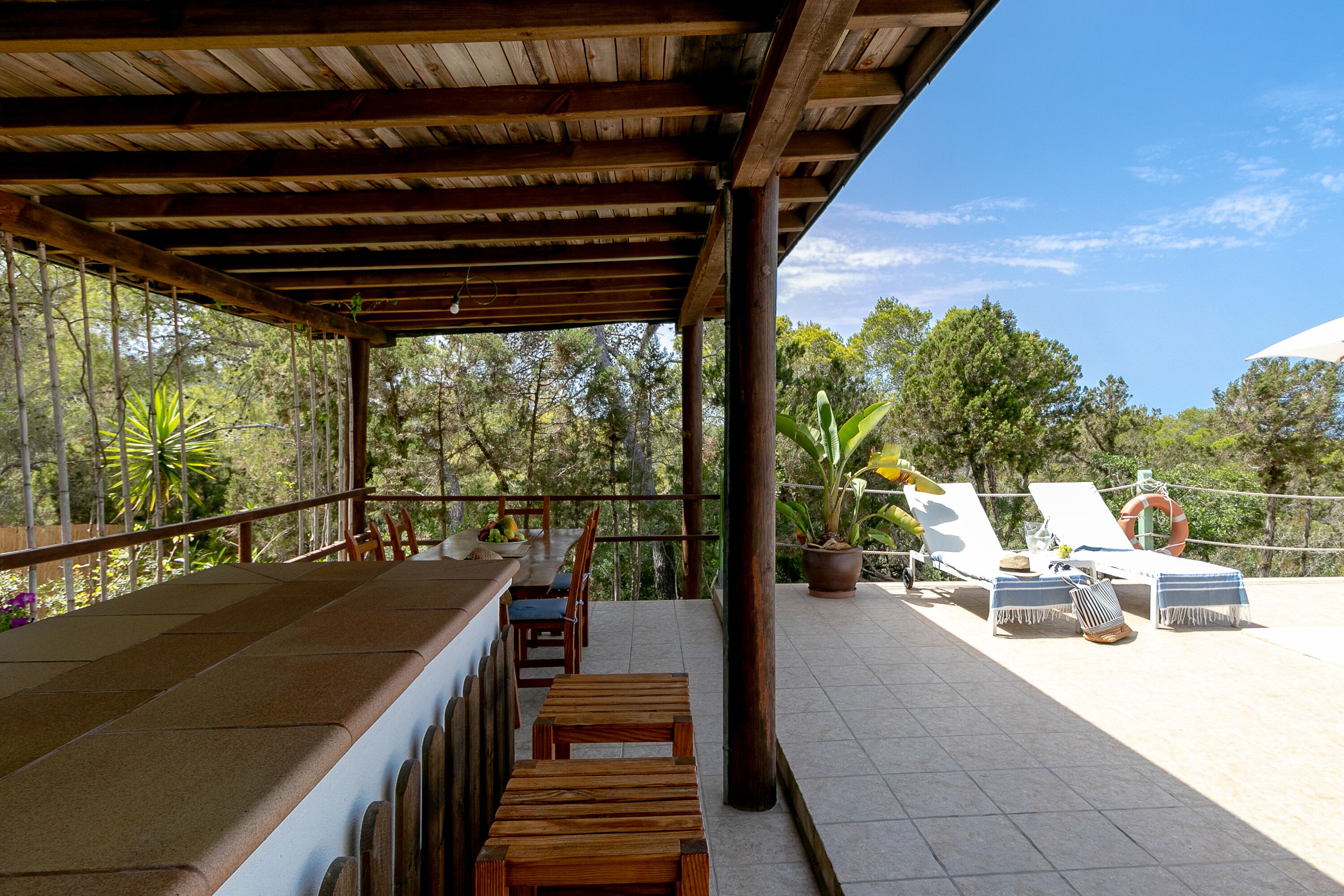 Restaurante al aire libre