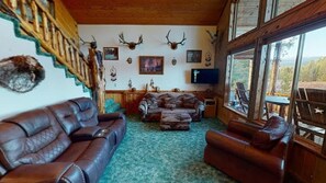 TV, offices - 40 MI to YNP | Creek Views | Hidden Creek Cabin (Island Park)