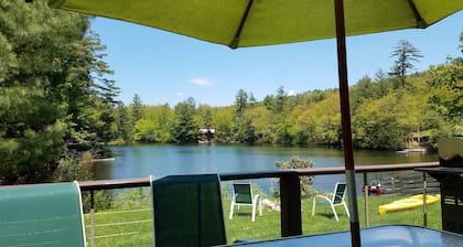 Idyllic Lakefront House Suited Two Families