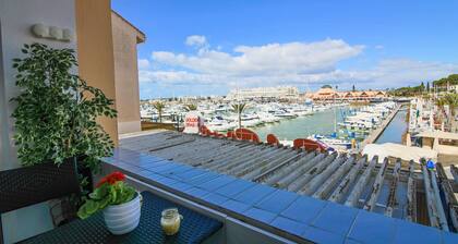 Quality marina view one bed apartment in Vilamoura
