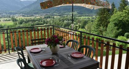 "Le Balcon de Villette" : gĂźte classĂ© 3â
avec vue panoramique (2ch, 4 pers)