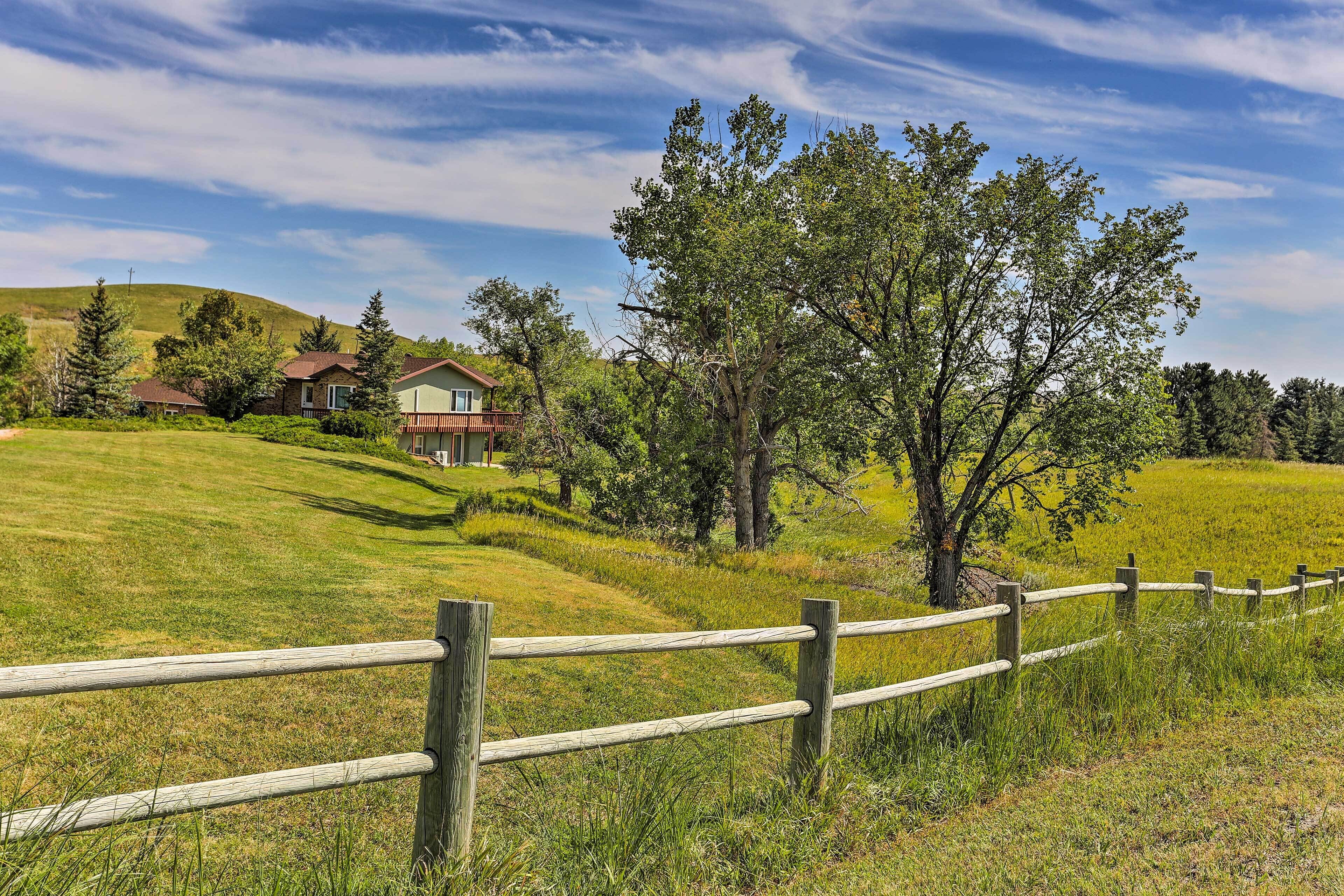 Rapid City Vacation Home w/ Wraparound Deck!