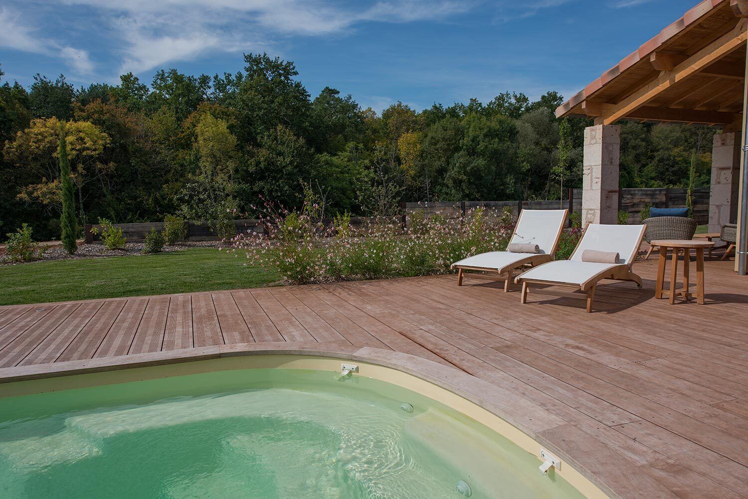 Piscine chauffée