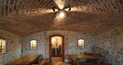 Holiday home on the vineyard, rustic, with a fireplace