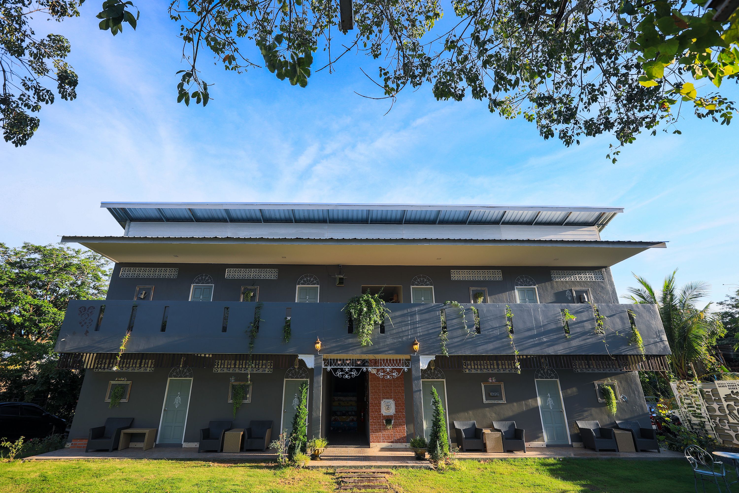 Enceinte de l’hébergement