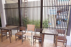 Zona de estar del vestíbulo