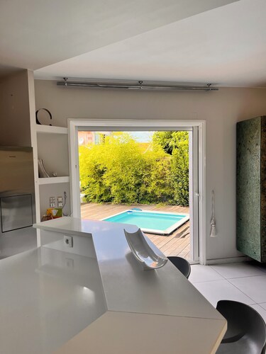 VILLA PATIO 150M² proche centre ville et plage 