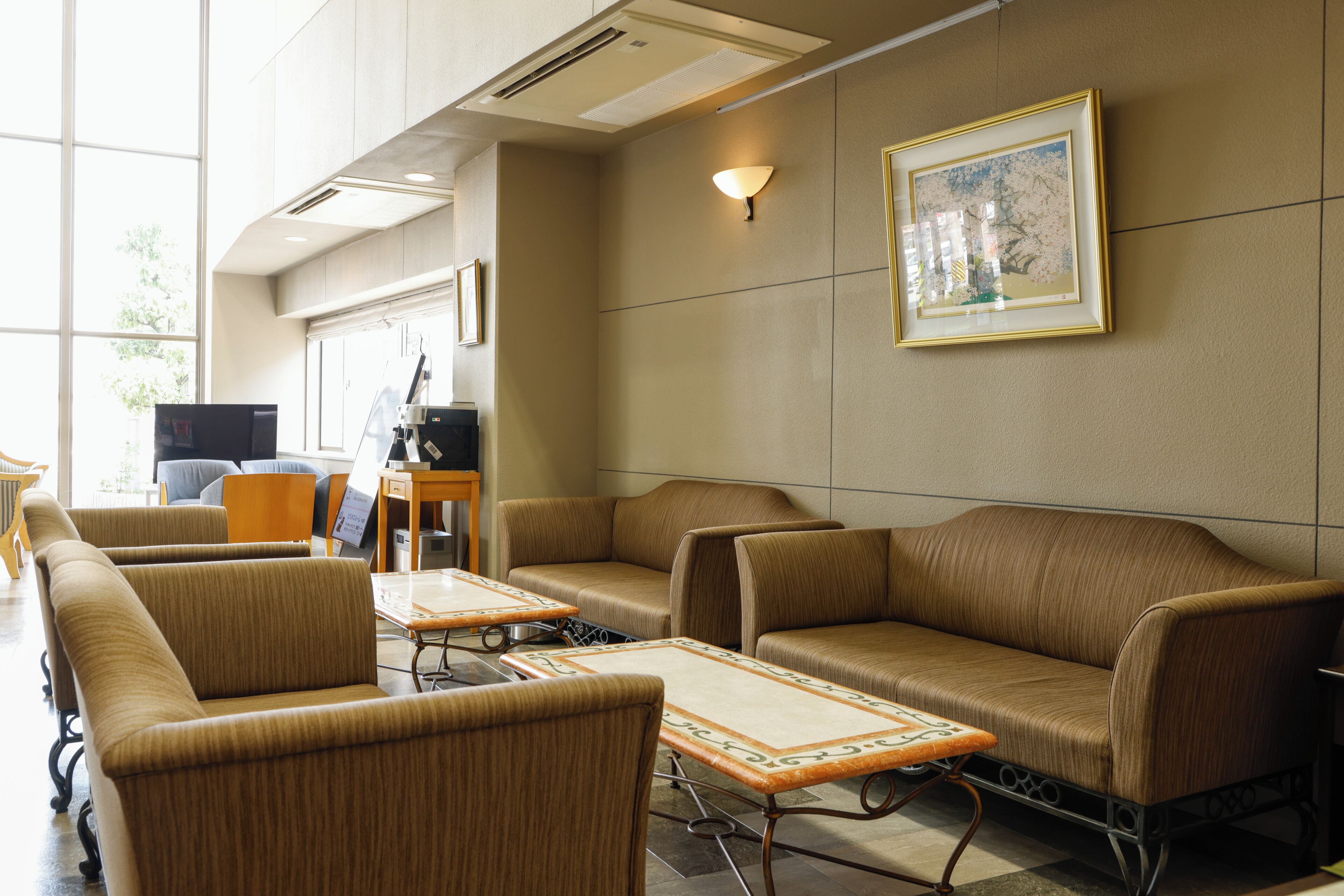 Lobby sitting area