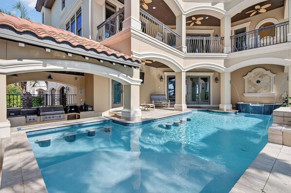 Beheizter Pool