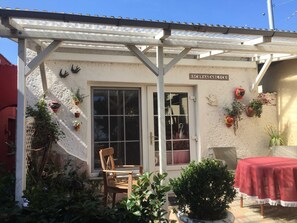 Outdoor dining - Apartment Schwanenblick (Breege)