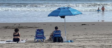 Tumbonas y toallas de playa