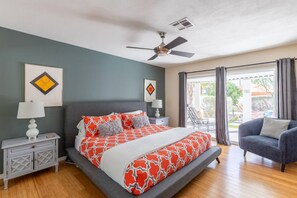3 bedrooms, iron/ironing board, travel crib, WiFi