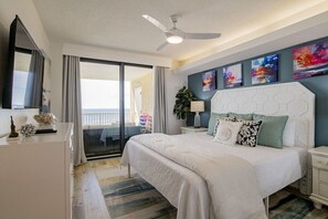 3 bedrooms, iron/ironing board, free WiFi, bed sheets - Summer House 301B | Beach front with beach views and deck access from every room! (Orange Beach)