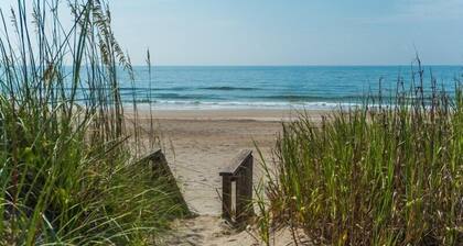 PEANUTIN SIJAINTI (oli vesipiste 2): 5BR, 3BA oceanfront Topsail Beach, vuodepaikkoja 10