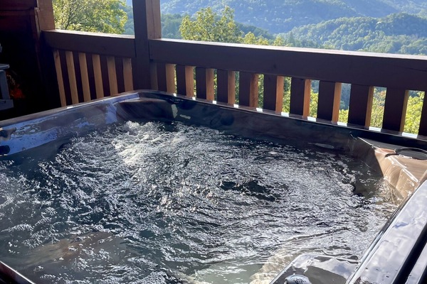 Bain à remous extérieur