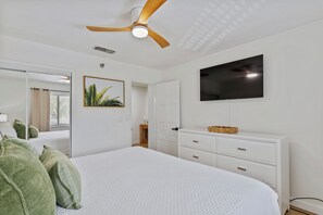 1 bedroom, iron/ironing board, free Internet, bed sheets