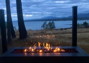 Property grounds - Beautiful Oceanfront ‘Cottage’ - Breathtaking Views,Beach,Pet Friendly,Fireplace (Denman Island)
