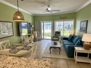 Smart TV, DVD player - Craving Beach Getaway! Open Nts 5★ Ground-Floor Condo-Steps to White Sand & Pool (Orange Beach)