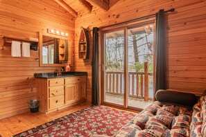 Smart TV, fireplace, video game console, video library